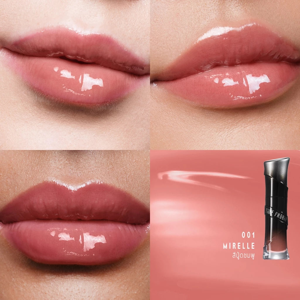 ⛔️ (Pre-order) TIME PHORIA Lunara Frost 3D Lip Gloss ลิปกลอส เนื้อเจลลี่ 4ml.