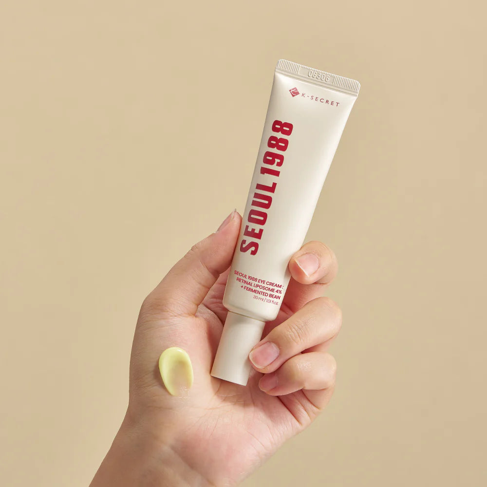 K-SECRET SEOUL 1988 Eye Cream : Retinal Liposome 4% + Fermented Bean 30ml
