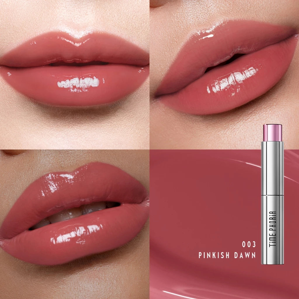 ⛔️ (Pre-order) TIME PHORIA Spectra Ultra Stay-Shine Transfer Proof Lip Vinyl ลิปไวนิลบางเบา สีชัด ติดทน