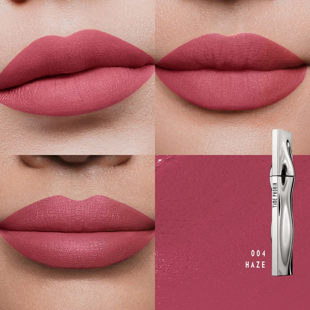 ⛔️ (Pre-order) TIME PHORIA Eternal Air Lip Matte ลิปสติกแมตต์เนื้อบางเบา เม็ดสีชัด ติดทนนาน 24 ชั่วโมง 4ml.