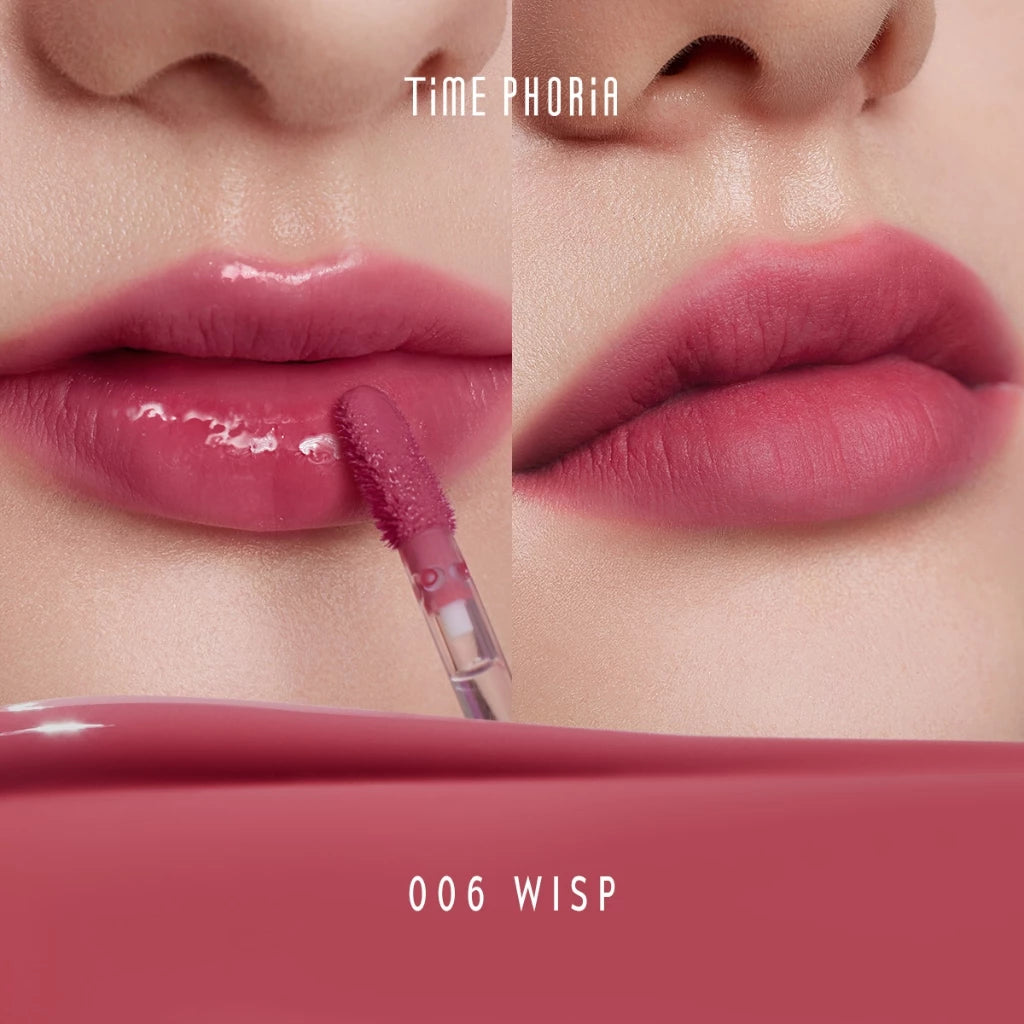 ⛔️ (Pre-order) TIME PHORIA Altera Blurring Lip Tint ลิปทิ้นท์เนื้อฉ่ำวาว 4g.