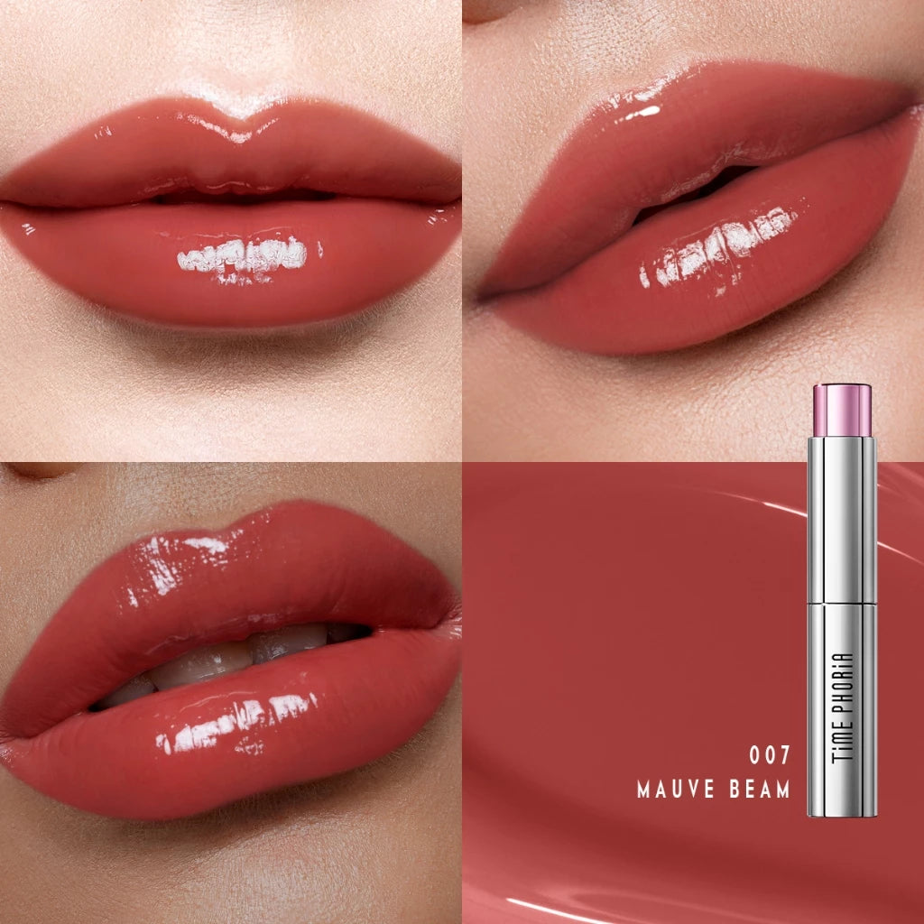 ⛔️ (Pre-order) TIME PHORIA Spectra Ultra Stay-Shine Transfer Proof Lip Vinyl ลิปไวนิลบางเบา สีชัด ติดทน