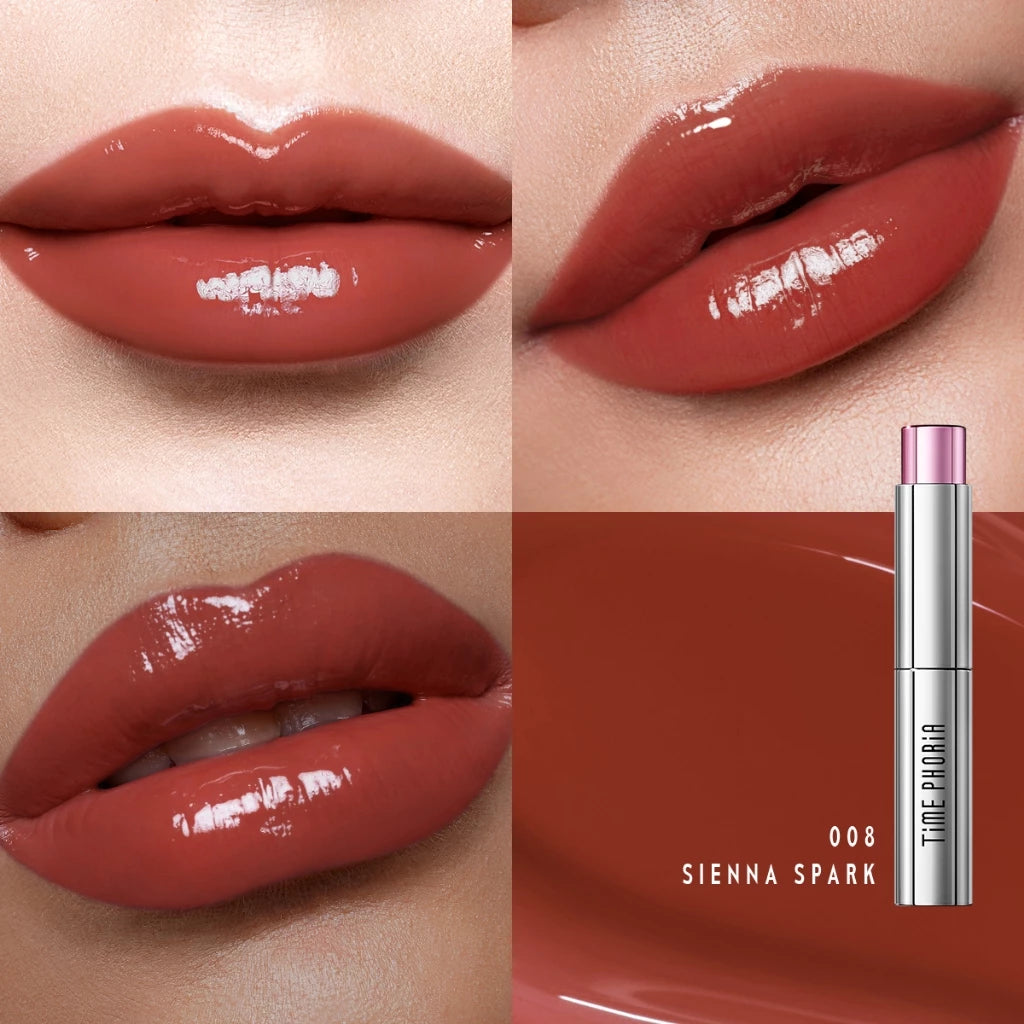 ⛔️ (Pre-order) TIME PHORIA Spectra Ultra Stay-Shine Transfer Proof Lip Vinyl ลิปไวนิลบางเบา สีชัด ติดทน