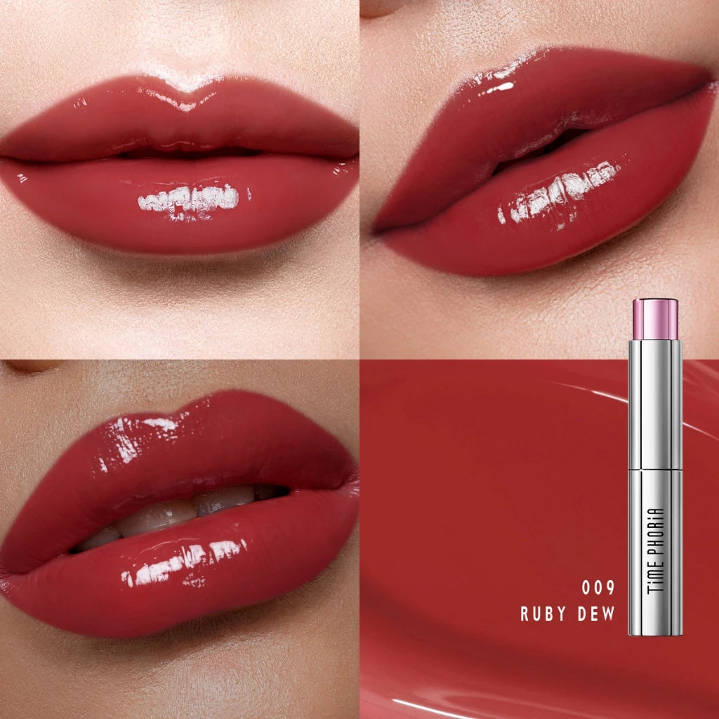 ⛔️ (Pre-order) TIME PHORIA Spectra Ultra Stay-Shine Transfer Proof Lip Vinyl ลิปไวนิลบางเบา สีชัด ติดทน