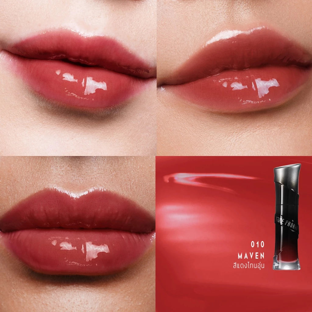 ⛔️ (Pre-order) TIME PHORIA Lunara Frost 3D Lip Gloss ลิปกลอส เนื้อเจลลี่ 4ml.