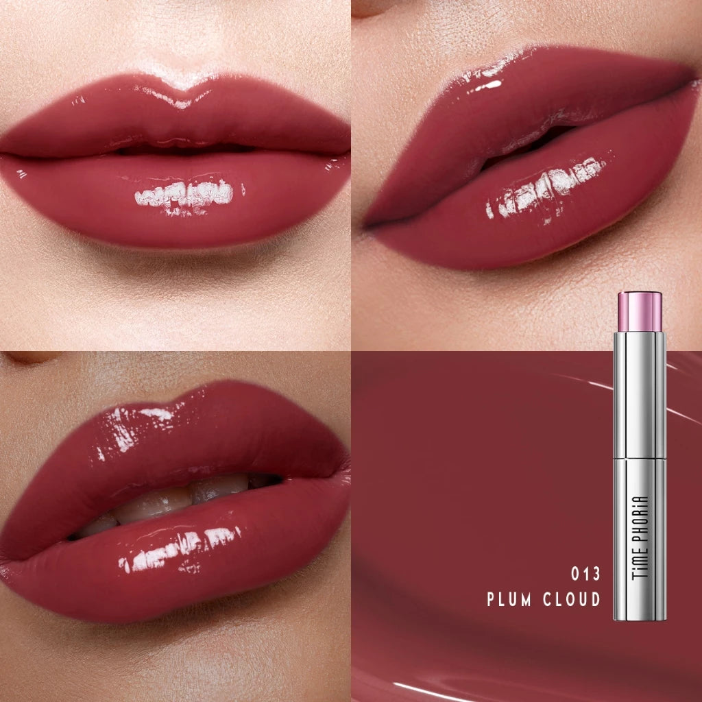 ⛔️ (Pre-order) TIME PHORIA Spectra Ultra Stay-Shine Transfer Proof Lip Vinyl ลิปไวนิลบางเบา สีชัด ติดทน