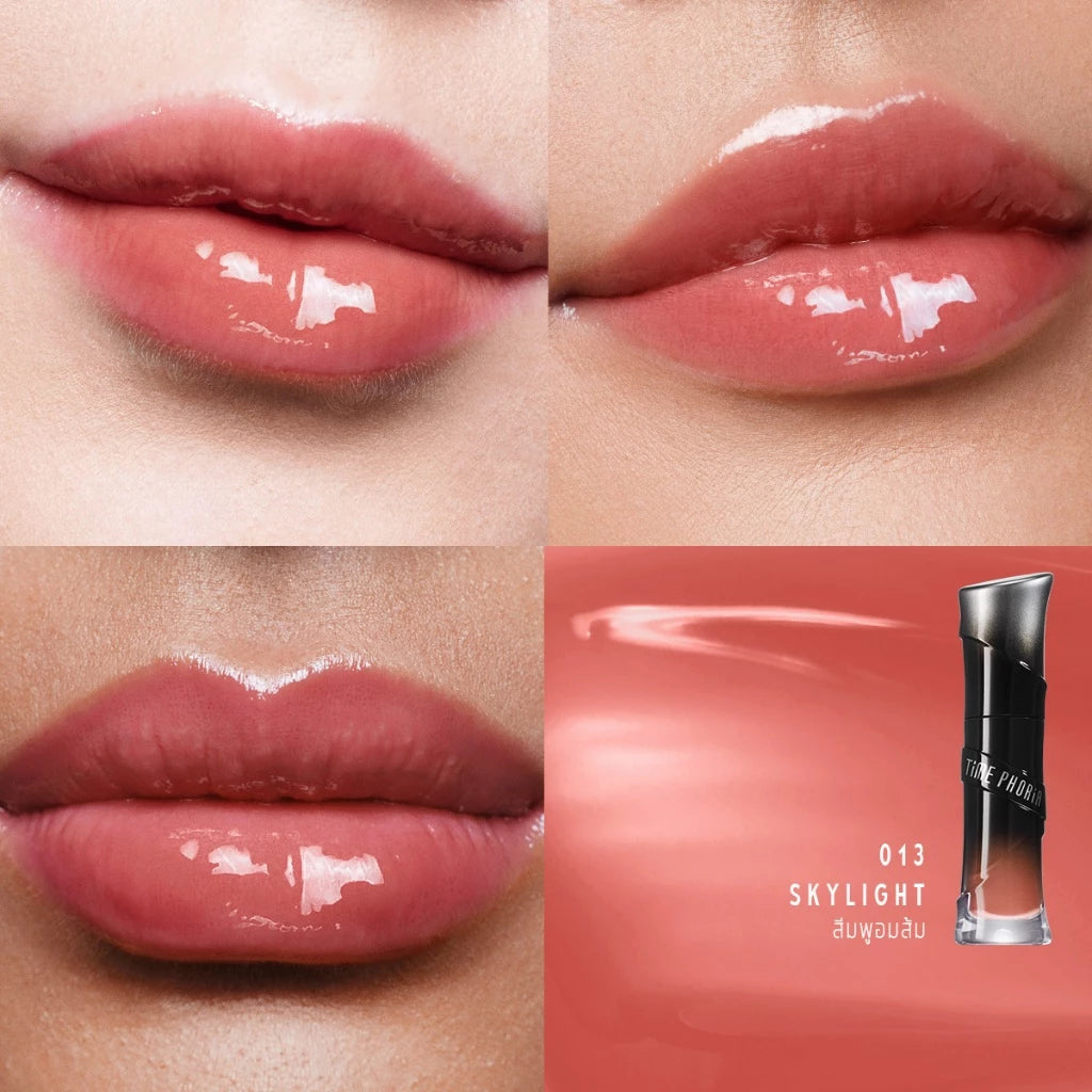 ⛔️ (Pre-order) TIME PHORIA Lunara Frost 3D Lip Gloss ลิปกลอส เนื้อเจลลี่ 4ml.