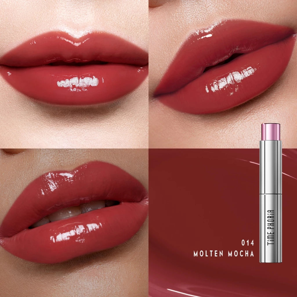 ⛔️ (Pre-order) TIME PHORIA Spectra Ultra Stay-Shine Transfer Proof Lip Vinyl ลิปไวนิลบางเบา สีชัด ติดทน