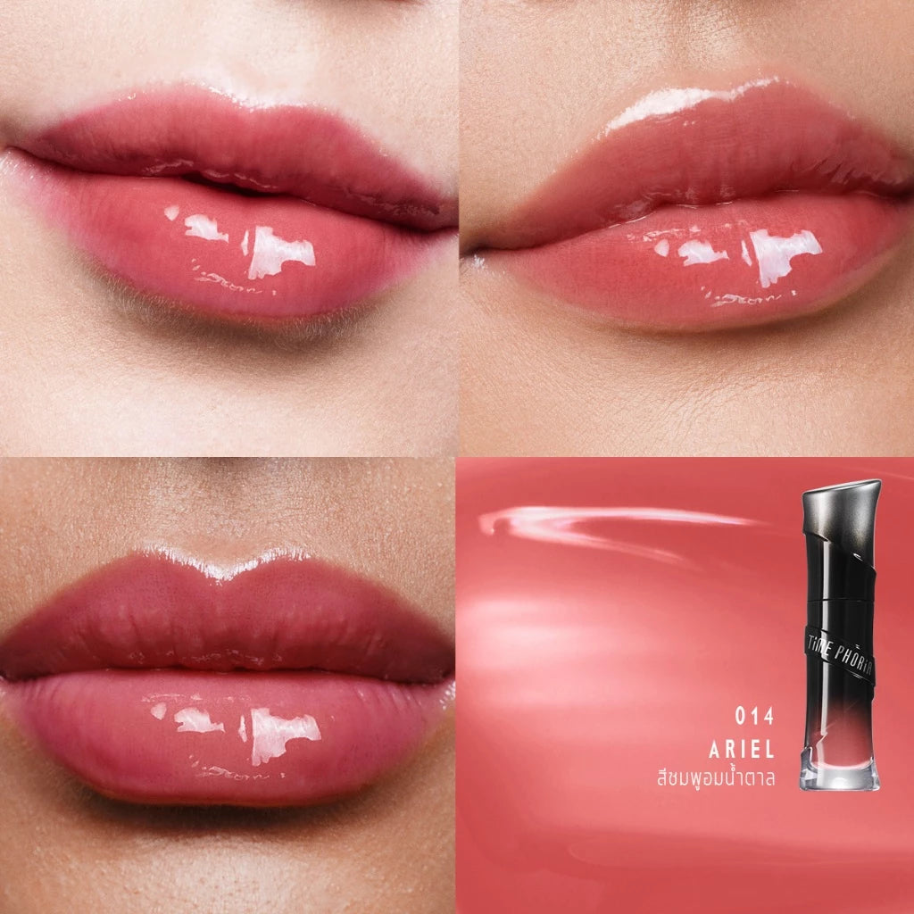⛔️ (Pre-order) TIME PHORIA Lunara Frost 3D Lip Gloss ลิปกลอส เนื้อเจลลี่ 4ml.