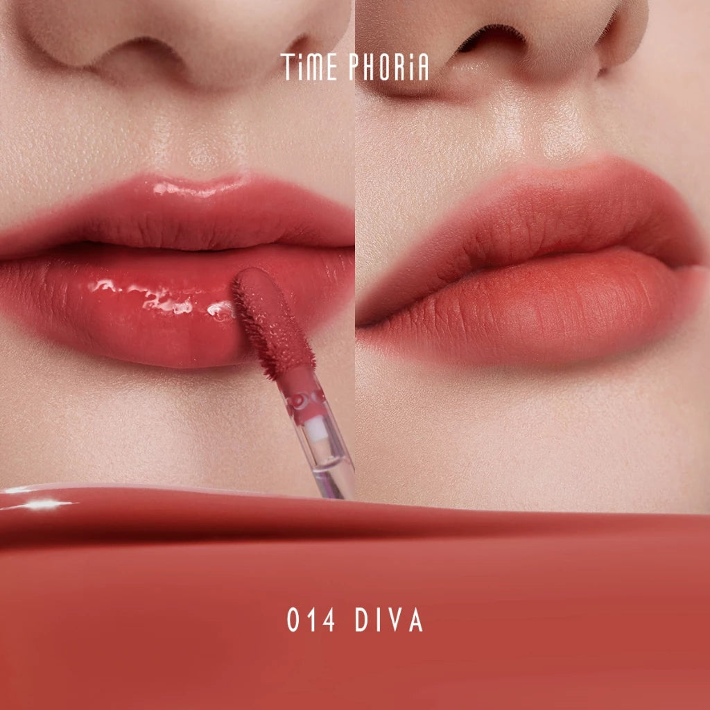⛔️ (Pre-order) TIME PHORIA Altera Blurring Lip Tint ลิปทิ้นท์เนื้อฉ่ำวาว 4g.
