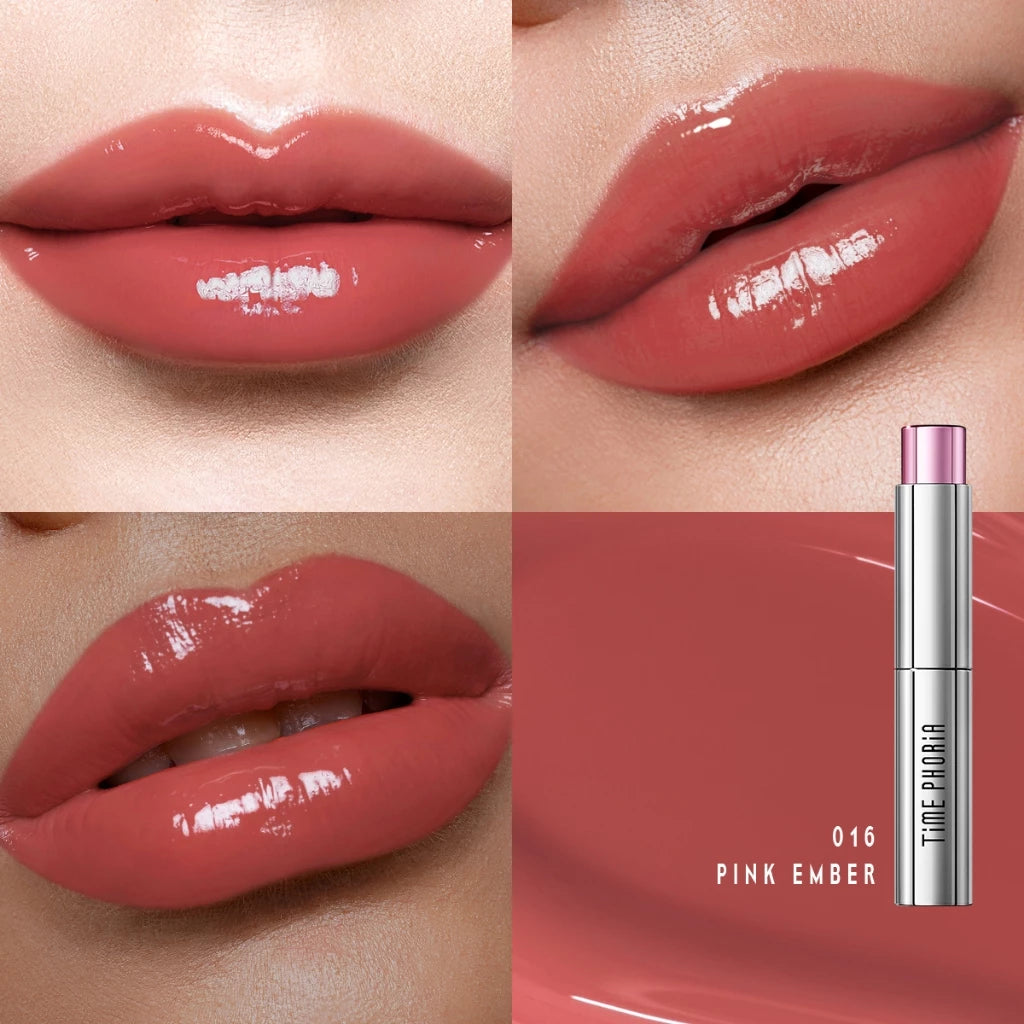 ⛔️ (Pre-order) TIME PHORIA Spectra Ultra Stay-Shine Transfer Proof Lip Vinyl ลิปไวนิลบางเบา สีชัด ติดทน