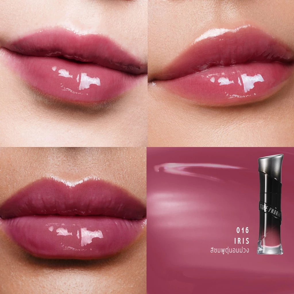 ⛔️ (Pre-order) TIME PHORIA Lunara Frost 3D Lip Gloss ลิปกลอส เนื้อเจลลี่ 4ml.