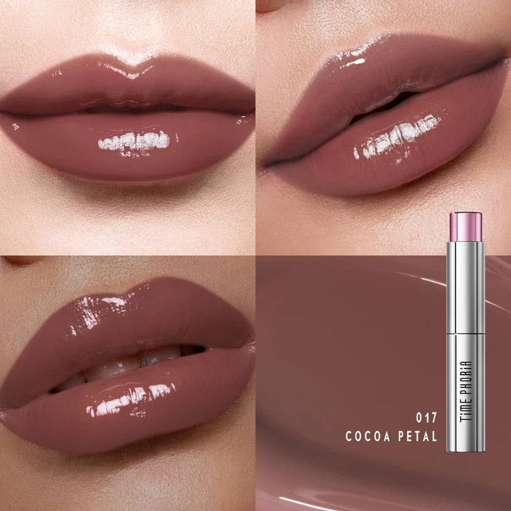 ⛔️ (Pre-order) TIME PHORIA Spectra Ultra Stay-Shine Transfer Proof Lip Vinyl ลิปไวนิลบางเบา สีชัด ติดทน