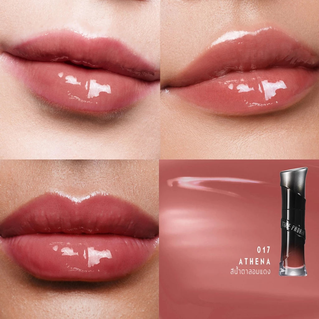 ⛔️ (Pre-order) TIME PHORIA Lunara Frost 3D Lip Gloss ลิปกลอส เนื้อเจลลี่ 4ml.