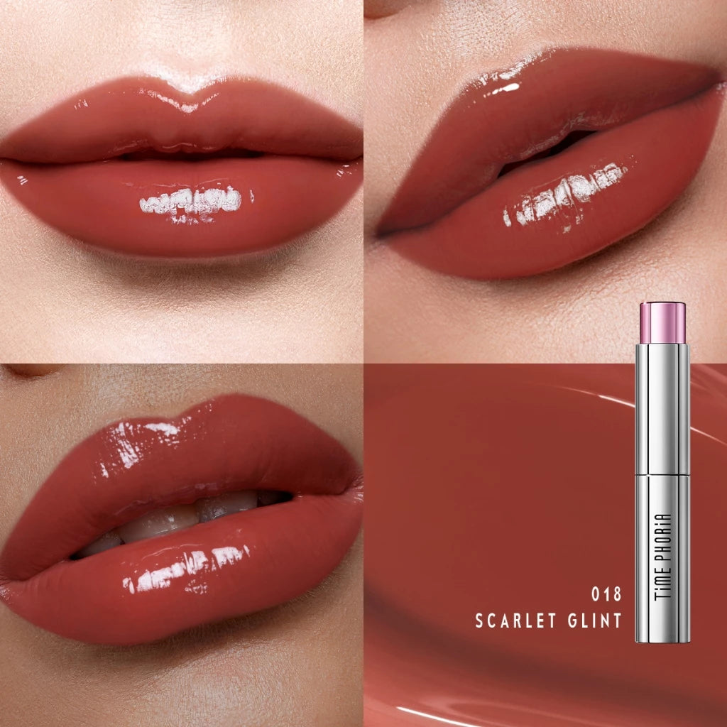 ⛔️ (Pre-order) TIME PHORIA Spectra Ultra Stay-Shine Transfer Proof Lip Vinyl ลิปไวนิลบางเบา สีชัด ติดทน