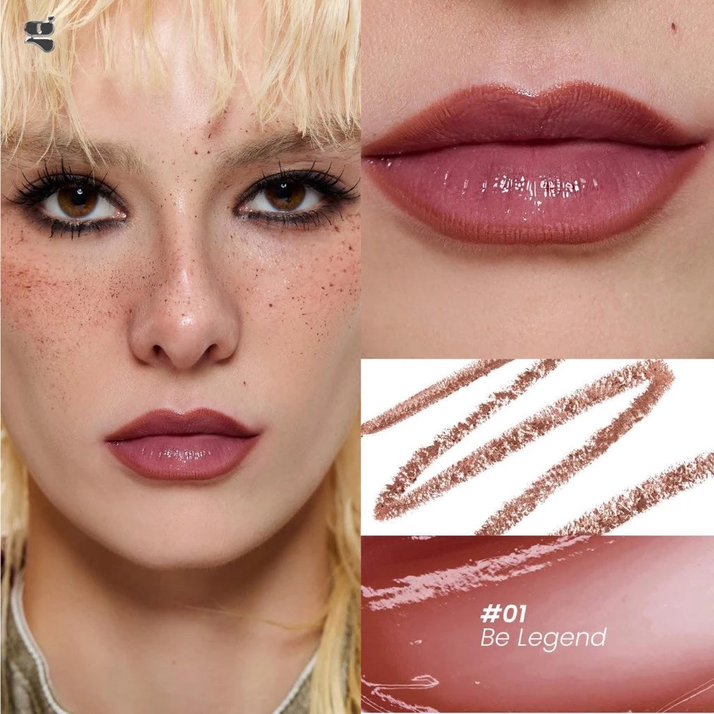 ⛔️ (Pre-order) GALA CAMILLE Blandy Tracie Lip ลิป 2IN1 ไลเนอร์ + ลิควิดลิป เบลอขอบปาก 2.76g.