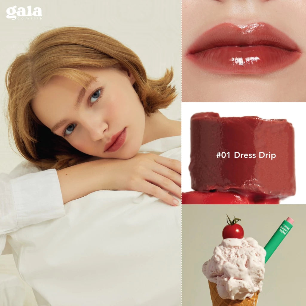 ⛔️ (Pre-order) GALA CAMILLE Melty Creme Balm ลิปบาล์มฟินิชกลอส สีชัด ปากฉ่ำวาว 1.8g.
