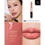 ⛔️ (Pre-order) KATHY AMREZ Lip Duo Matte and Shine Fix ลิปดูโอ้ ฉ่ำ จูบไม่หลุด สูตรใหม่