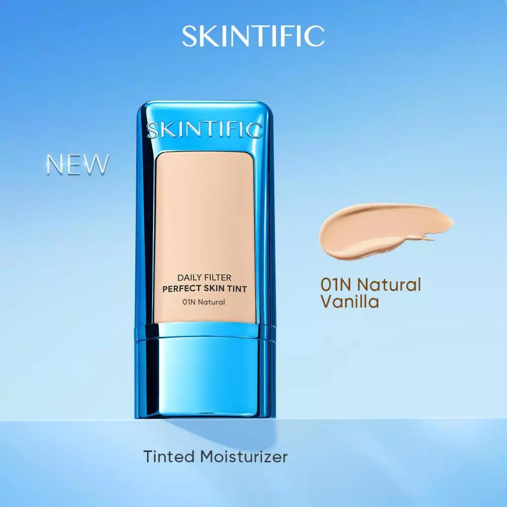 ⛔️ (Pre-order) SKINTIFIC Daily Filter Perfect Skin Tint รองพื้นสกินทินต์ บางเบา ติดทน 10 ชั่วโมง 28g.