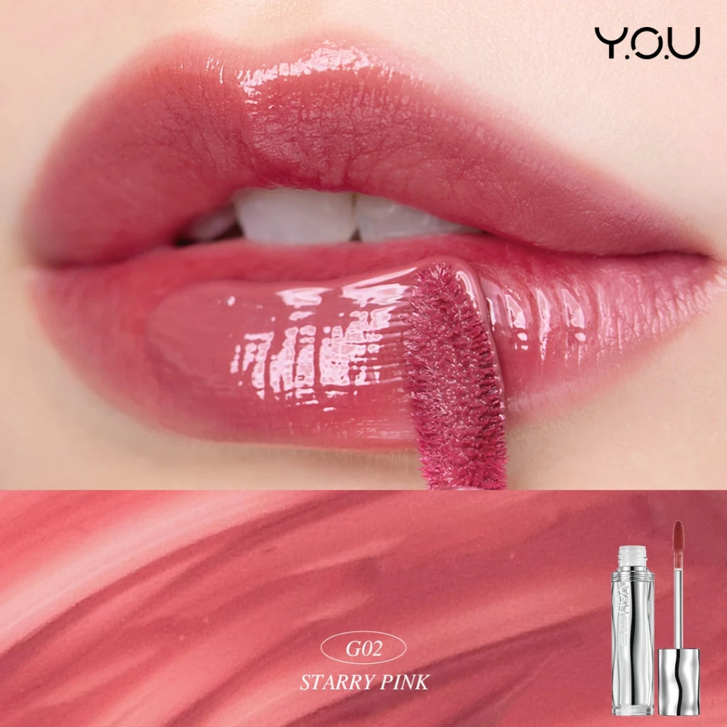 ⛔️ (Pre-order) YOU Cloud Paint Glassy Glow Lip Tint ลิปทินท์ ฟินิชฉ่ำวาว เนื้อบางเบา ล็อกสี ชุ่มชื้น 24 ชม. 3g.