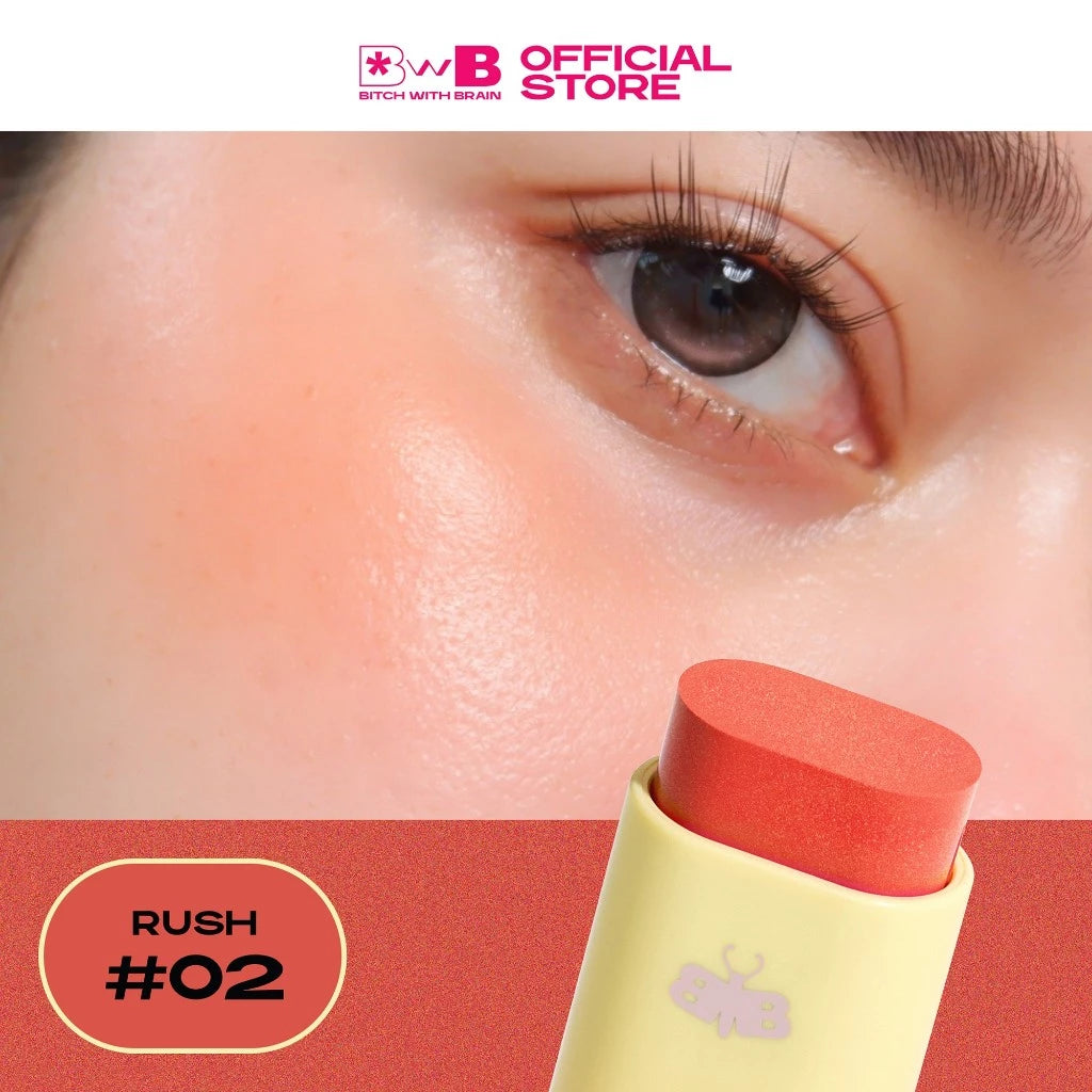 ⛔️ (Pre-order) BWB Blush in a Rush บลัชฉ่ำคุมมัน สีชัด ติดทนนานตลอดวัน 6g.