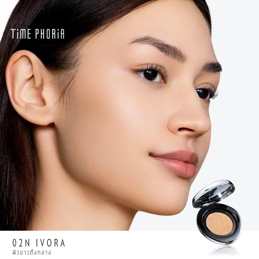 ⛔️ (Pre-order) TIME PHORIA Timeless Lumina Matte Perfection Cushion คุชชั่นแมตต์เนื้อบางเบา