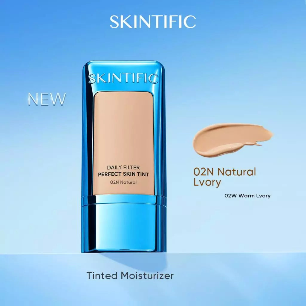 ⛔️ (Pre-order) SKINTIFIC Daily Filter Perfect Skin Tint รองพื้นสกินทินต์ บางเบา ติดทน 10 ชั่วโมง 28g.