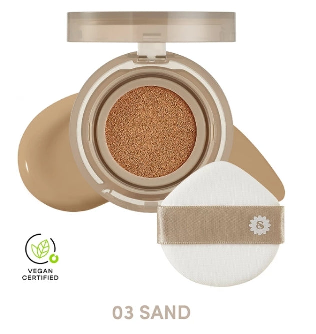 (Pre-order) SUPERMOM  Second Skin Matte Cushion SPF50 PA++++ คุชชั่นเนื้อแมตต์บางเบา 15gx2 ⛔️