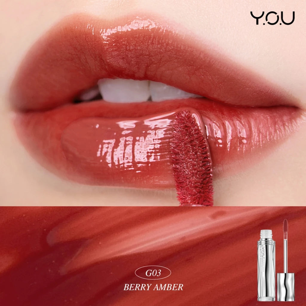 ⛔️ (Pre-order) YOU Cloud Paint Glassy Glow Lip Tint ลิปทินท์ ฟินิชฉ่ำวาว เนื้อบางเบา ล็อกสี ชุ่มชื้น 24 ชม. 3g.