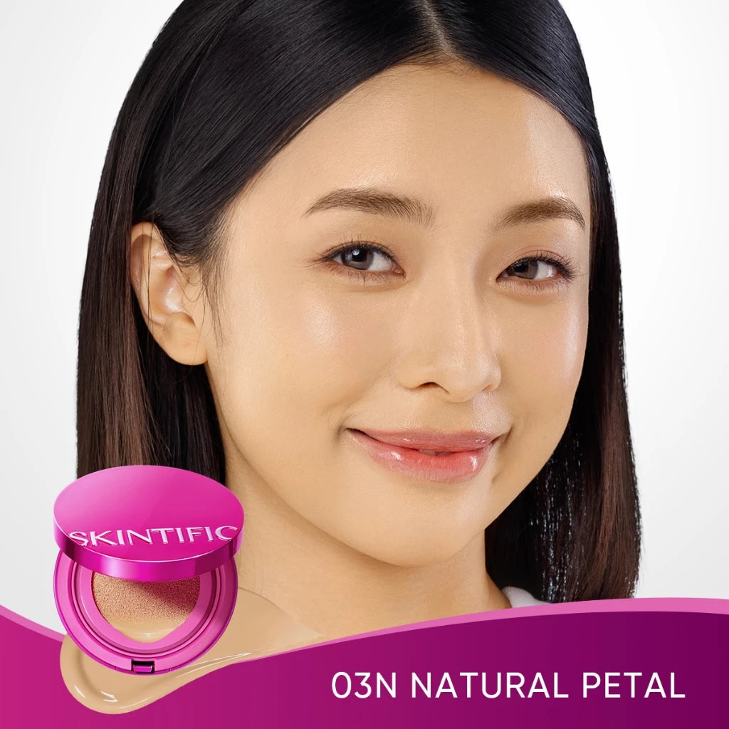 ⛔️ (Pre-order) SKINTIFIC Cover Glow Perfect Cushion คุชชั่นผิวฉ่ำโกลว์ ติดทน 10 ชั่วโมง 11g.