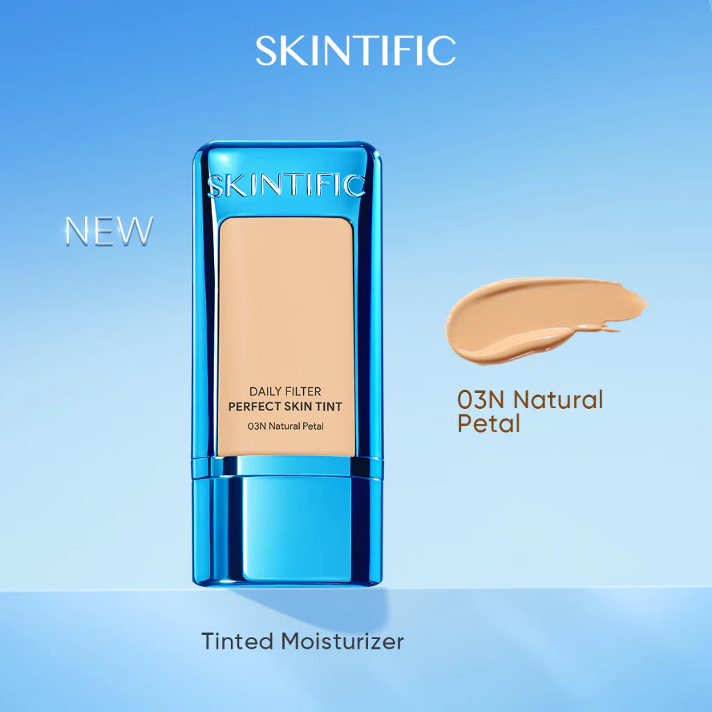 ⛔️ (Pre-order) SKINTIFIC Daily Filter Perfect Skin Tint รองพื้นสกินทินต์ บางเบา ติดทน 10 ชั่วโมง 28g.