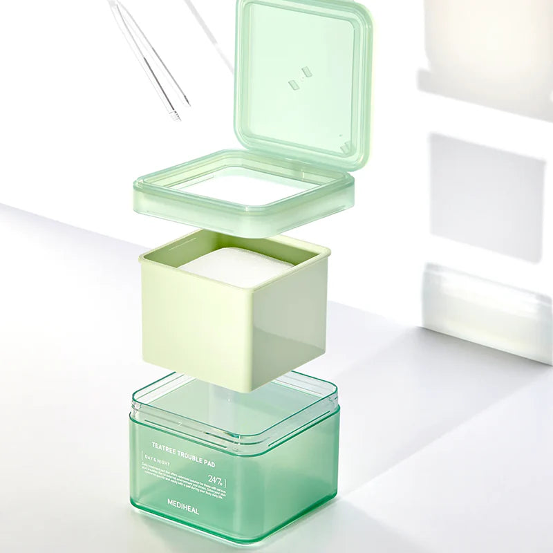 MEDIHEAL Teatree Trouble Facial Toner Pads 100ea
