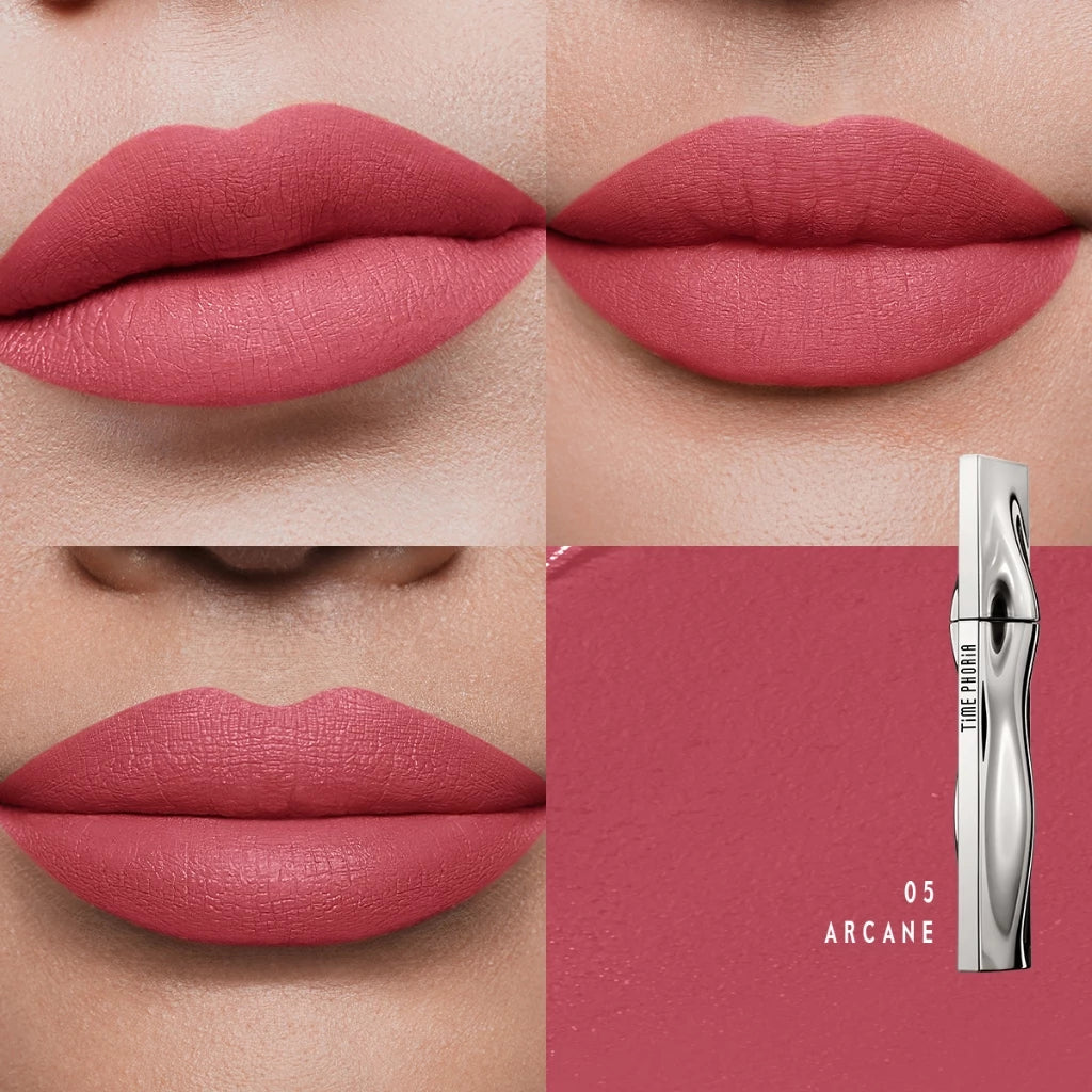 ⛔️ (Pre-order) TIME PHORIA Eternal Air Lip Matte ลิปสติกแมตต์เนื้อบางเบา เม็ดสีชัด ติดทนนาน 24 ชั่วโมง 4ml.