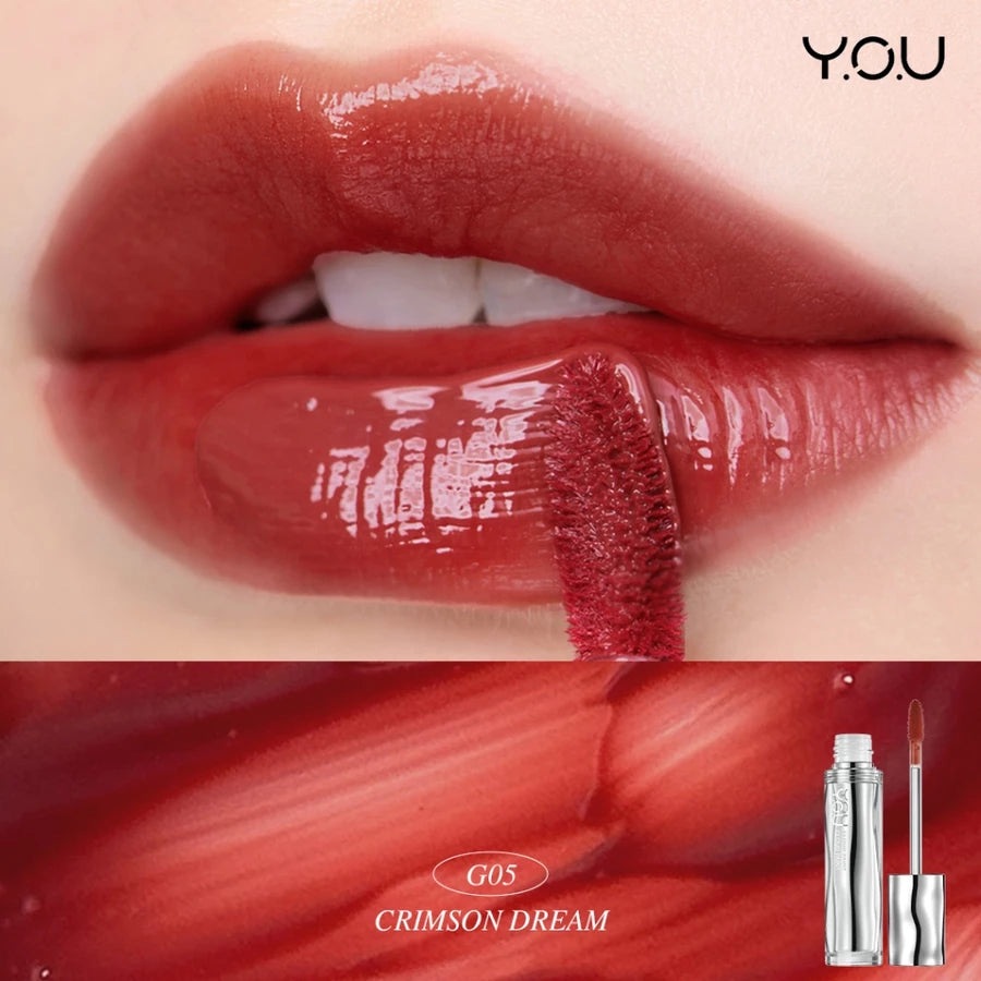 ⛔️ (Pre-order) YOU Cloud Paint Glassy Glow Lip Tint ลิปทินท์ ฟินิชฉ่ำวาว เนื้อบางเบา ล็อกสี ชุ่มชื้น 24 ชม. 3g.