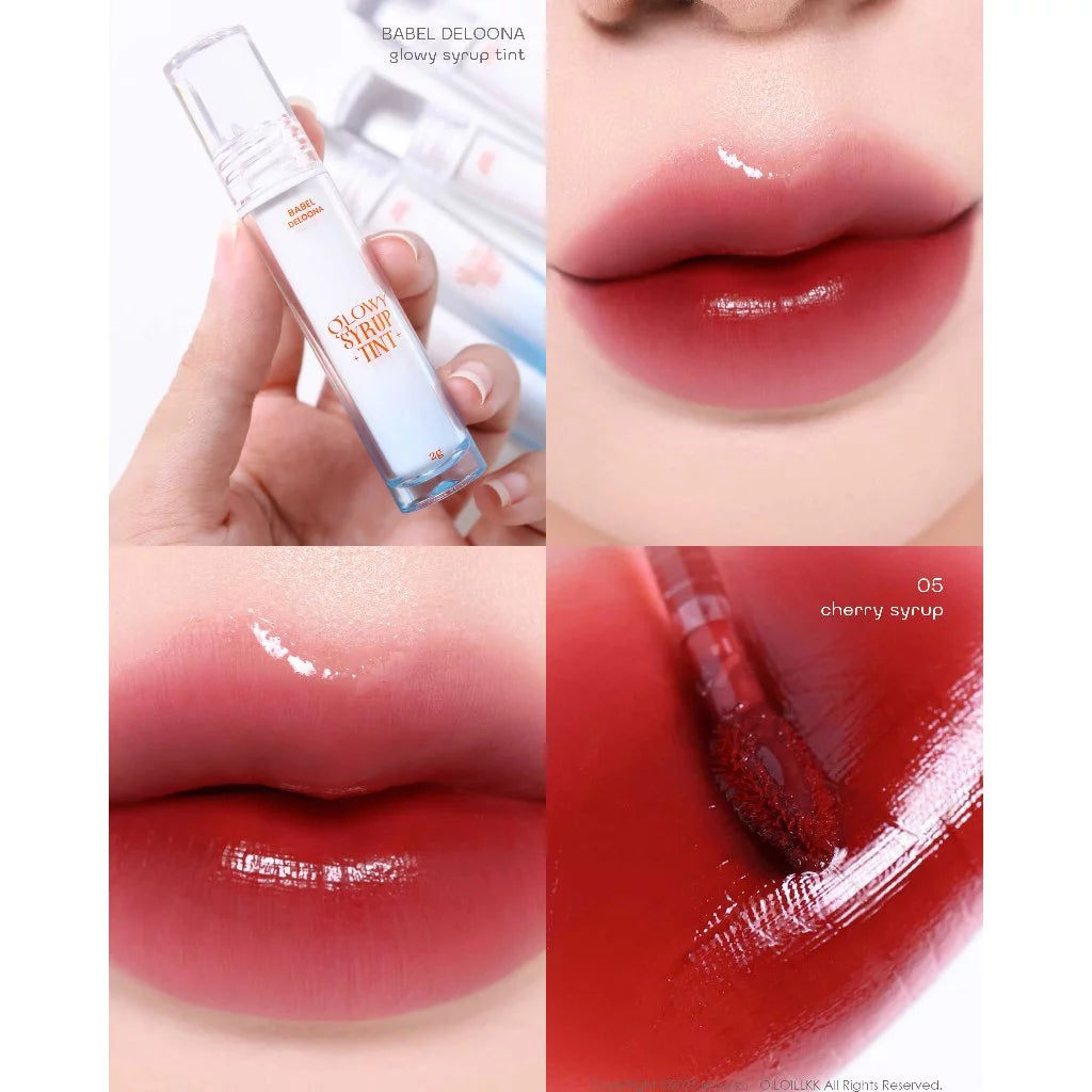 ⛔️ (Pre-order) BABEL DELOONA Glowy Syrup Tint ลิปไซรัป ทินต์ทิ้งสเตน 2g.