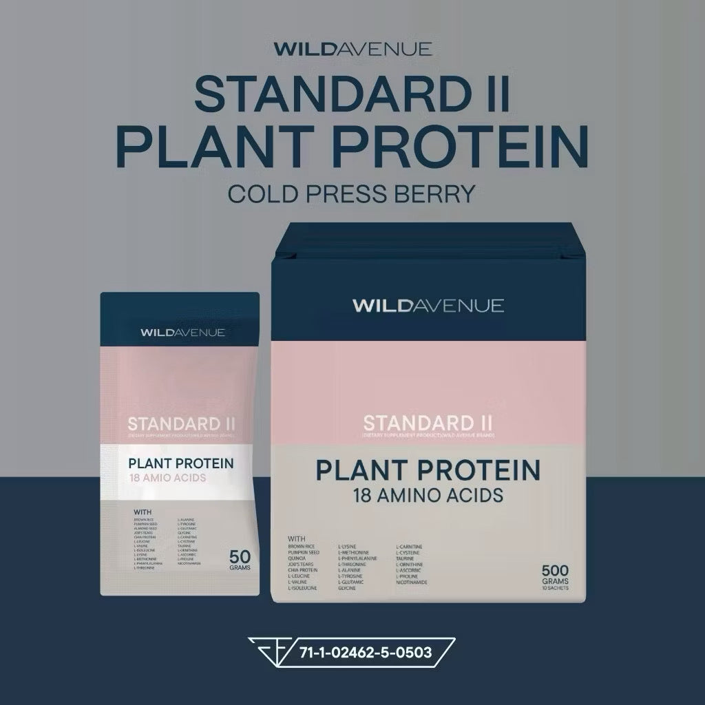(Pre-order) Wild Avenue Standard Plant Protein 18 Amino Acids (แพคคู่/แยก)
