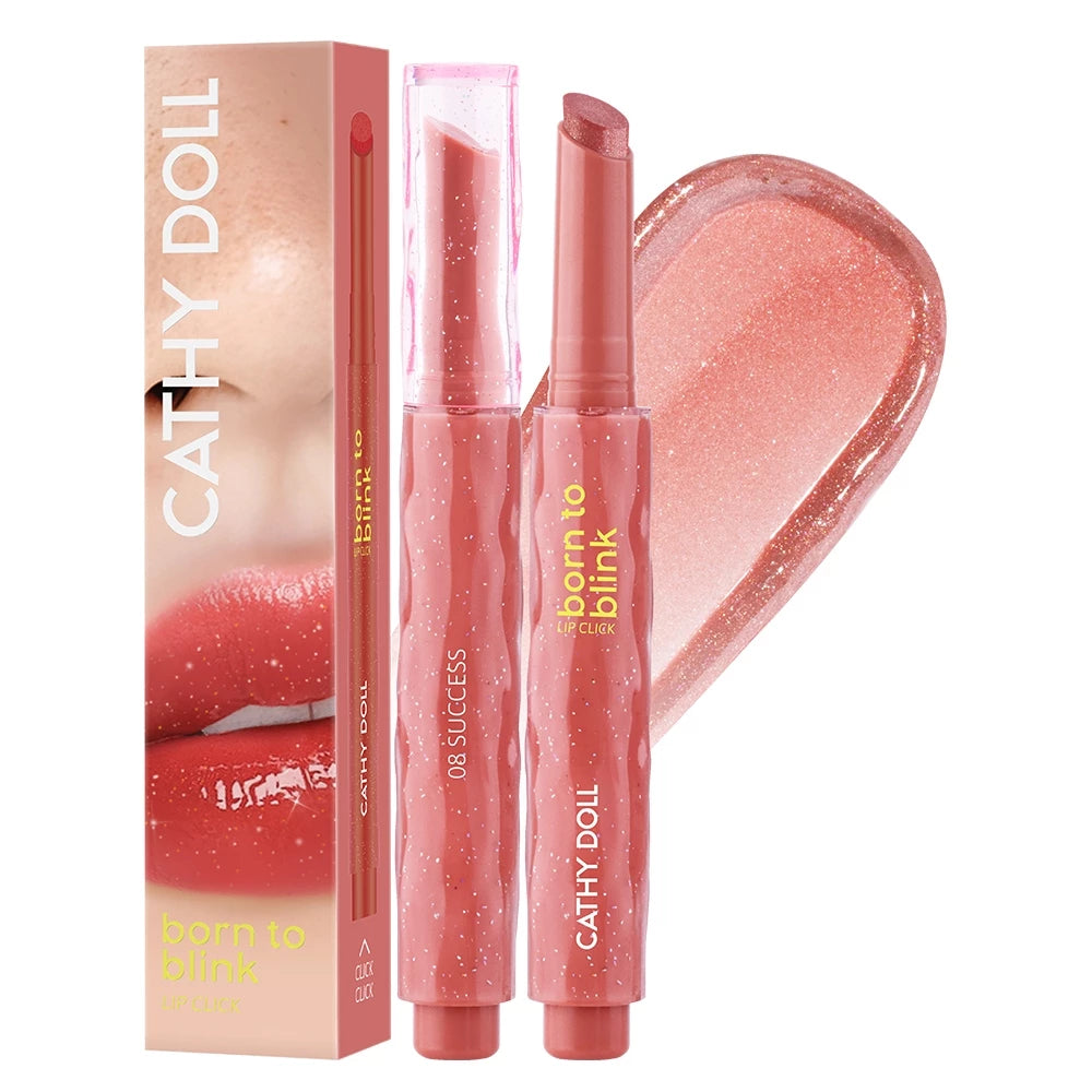 (Pre-order) CATHY DOLL Born To Bling Lip Click ลิปคลิกกลอสซี่บาล์ม สีชัดในปาดเดียว 2g.