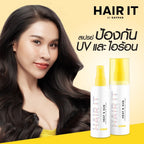 HAIR IT สเปรย์ป้องกันผมจากความร้อน 230° HEAT & SUN PROTECTION SHINY SPRAY 100g