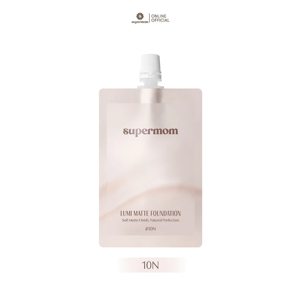 (Pre-order) SUPERMOM Lumi Matte Foundation รองพื้นลุคแมตต์ผิวสวย 8g