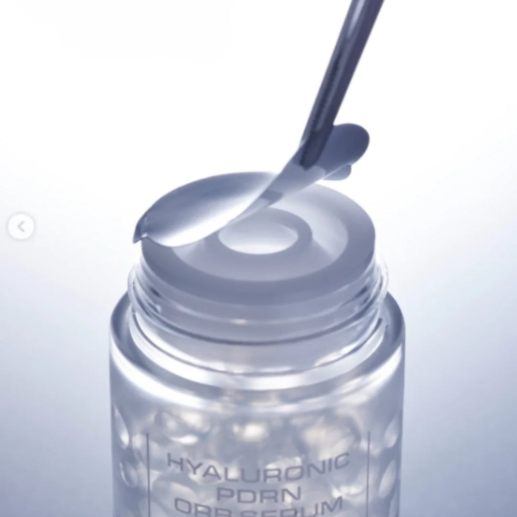 Haua Hyaluronic + PDRN 30,000 ppm ORB Serum  เซรั่มลูกบอลนวัตกรรม “แตกตัวเป็นเนื้อเซรั่ม” ฟื้นผิวเร่งด่วน ผิวฉ่ำน้ำ 45g