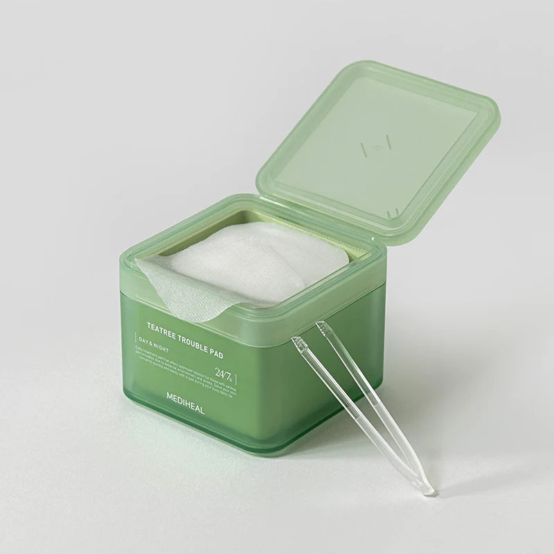 MEDIHEAL Teatree Trouble Facial Toner Pads 100ea