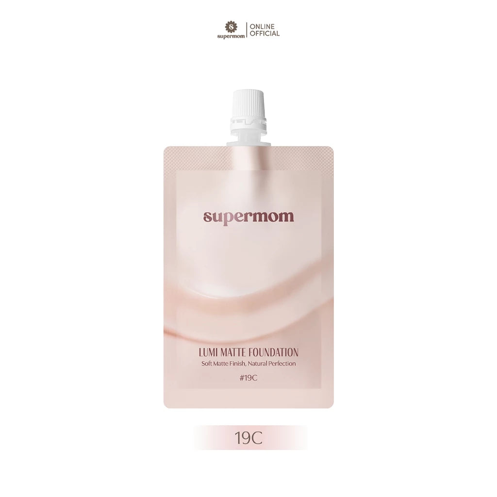 (Pre-order) SUPERMOM Lumi Matte Foundation รองพื้นลุคแมตต์ผิวสวย 8g