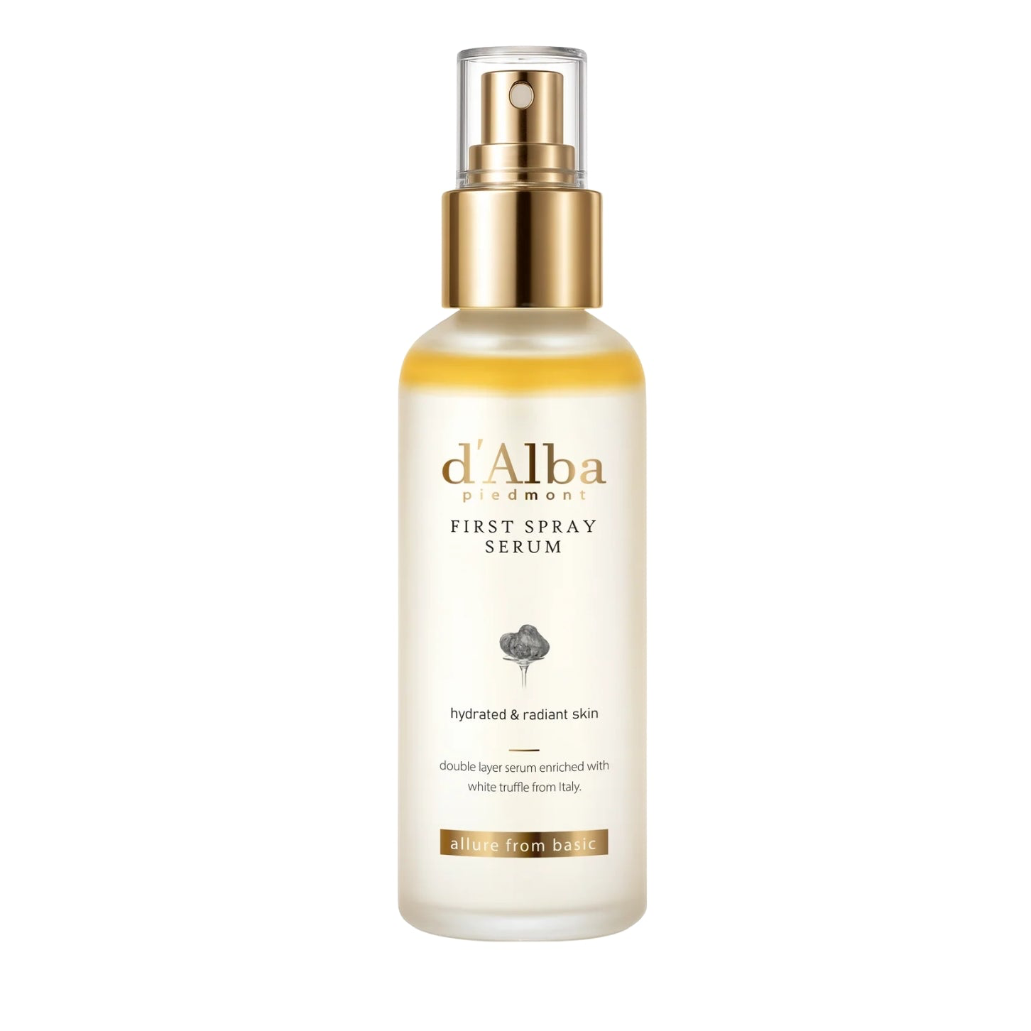 D’ALBA White Truffle First Spray Serum ดัลบา ไวท์ ทรัฟเฟิล เฟิร์ส สเปรย์ เซรั่ม 100ml