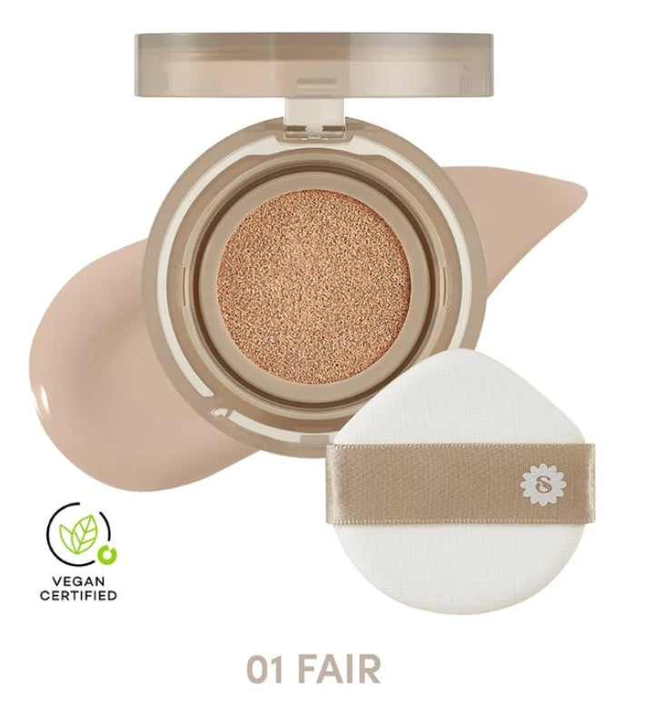 (Pre-order) SUPERMOM  Second Skin Matte Cushion SPF50 PA++++ คุชชั่นเนื้อแมตต์บางเบา 15gx2 ⛔️