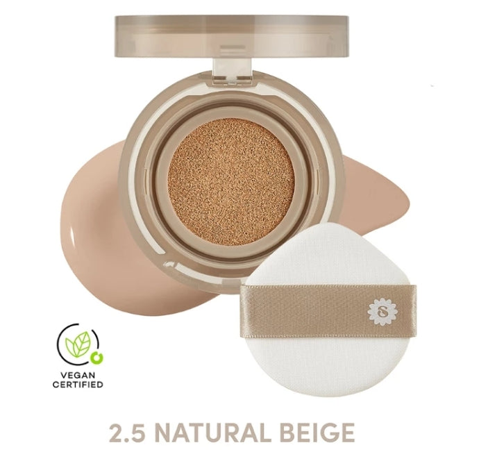 (Pre-order) SUPERMOM  Second Skin Matte Cushion SPF50 PA++++ คุชชั่นเนื้อแมตต์บางเบา 15gx2 ⛔️