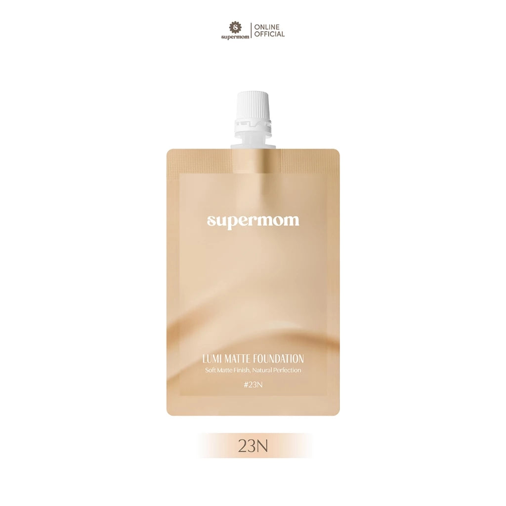 (Pre-order) SUPERMOM Lumi Matte Foundation รองพื้นลุคแมตต์ผิวสวย 8g