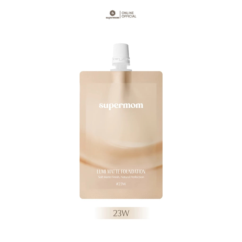 (Pre-order) SUPERMOM Lumi Matte Foundation รองพื้นลุคแมตต์ผิวสวย 8g