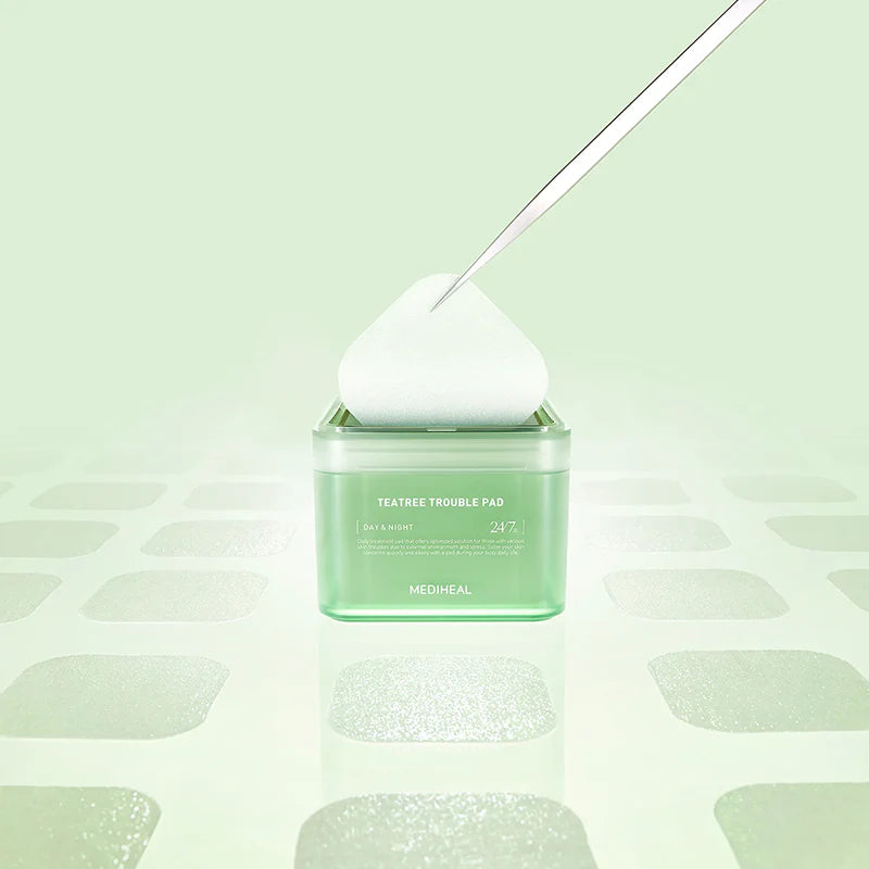 MEDIHEAL Teatree Trouble Facial Toner Pads 100ea