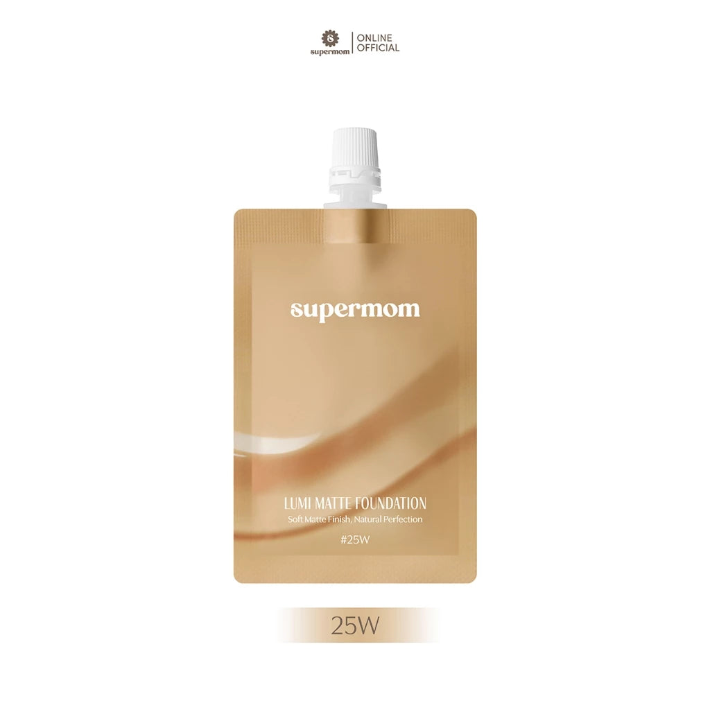 (Pre-order) SUPERMOM Lumi Matte Foundation รองพื้นลุคแมตต์ผิวสวย 8g