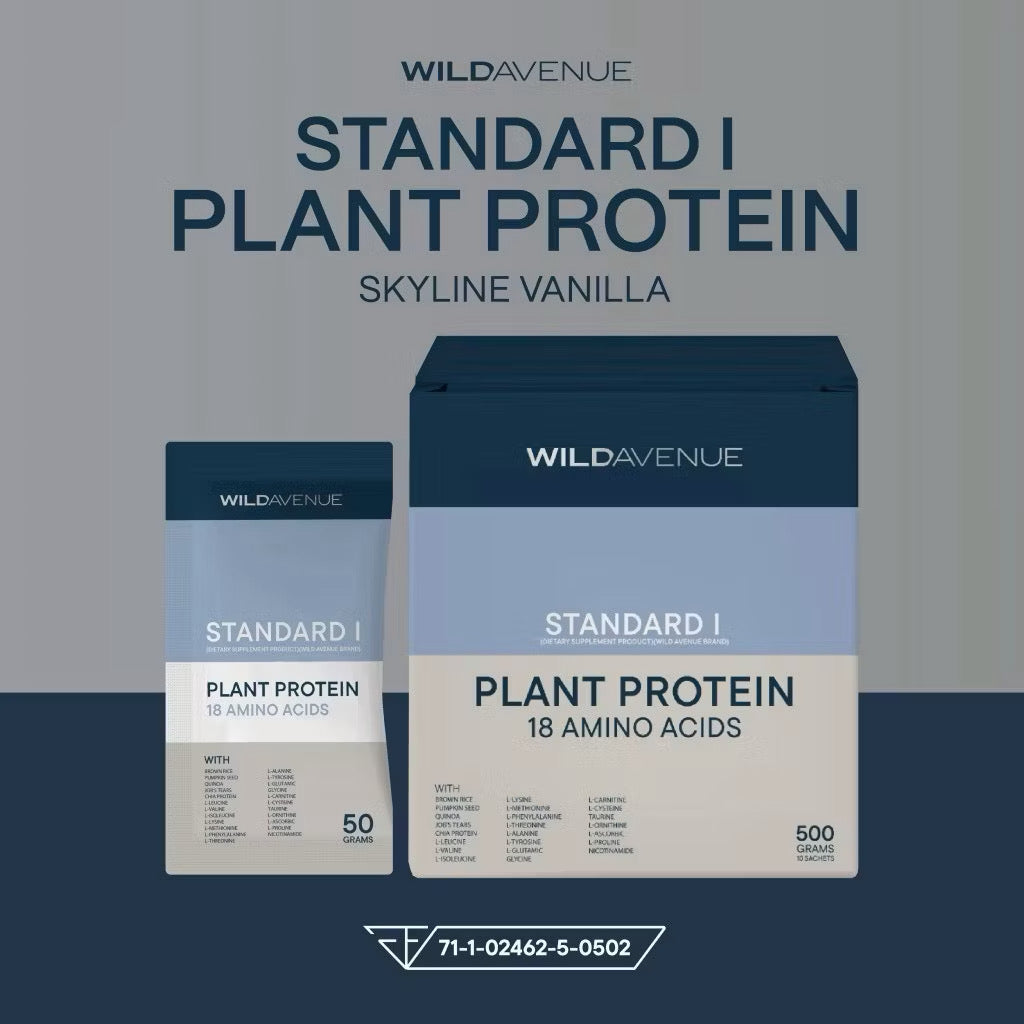 (Pre-order) Wild Avenue Standard Plant Protein 18 Amino Acids (แพคคู่/แยก)